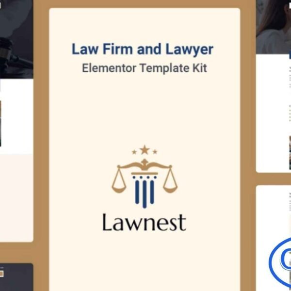 Lawnest – Law Firm & Lawyer Elementor Pro Template Kit Lawnest is a professional Elementor Pro Template Kit designed for law firms, lawyers, and legal service providers. This fully responsive and modern template kit helps you build a polished online presence with ease. Featuring essential pages such as Appointment Booking, Practice Areas, Case Details, Attorney Profiles, Pro Bono Services, Privacy Policy, and more, Lawnest ensures your legal practice is presented professionally to clients and prospects.