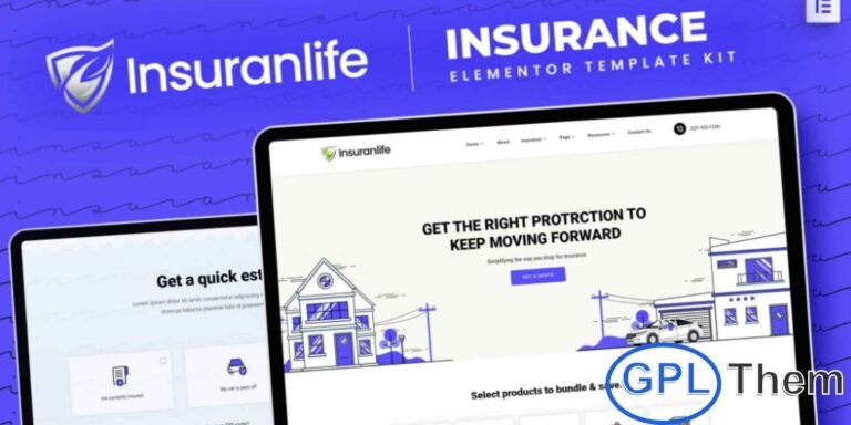Insurre – Insurance Agency Elementor Template Kit Insurre is a modern and professional Insurance Agency Elementor Template Kit designed to help you launch your insurance business website quickly and effortlessly. Featuring clean layouts and a flexible structure, this kit offers a smooth and efficient way to build a high-quality online presence. With a 100% responsive design, it adapts beautifully across all major handheld devices, ensuring a seamless browsing experience for your visitors.