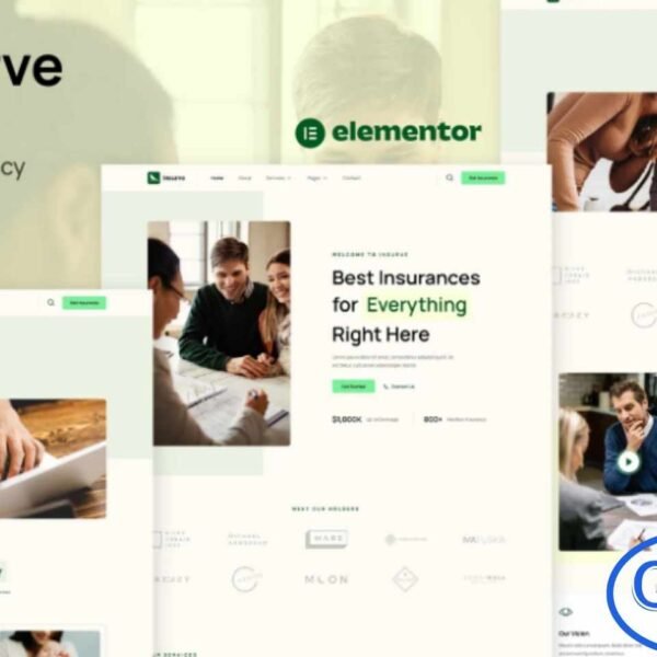 Insurve – Insurance Business Agency Elementor Template Kit Insurve is a modern and professional Insurance Business Agency Elementor Template Kit designed to help you showcase your services with clarity and confidence. Ideal for insurance agencies, multipurpose business websites, and service-based companies, this kit delivers a clean, simple, and fully responsive design.