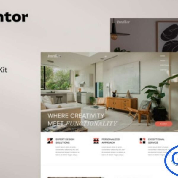 Intellior – Interior Designer & Architect Elementor Template Kit Intellior is a sleek and modern Elementor Template Kit designed for interior designers, architects, and creative professionals who want to build a polished, portfolio-focused website. With its clean and professional layout, Intellior ensures your work stands out through visually appealing design elements and smooth navigation.