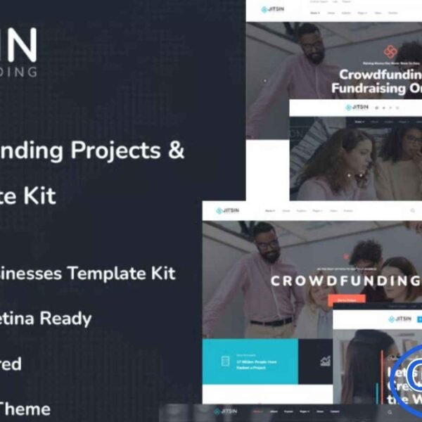 Jitsin – Crowdfunding Projects & Charity Elementor Template Kit Jitsin is a modern and clean Elementor Template Kit designed to help charities, crowdfunding platforms, and nonprofit organizations build a compelling online presence with ease. Perfect for fundraising campaigns, donation programs, NGOs, religious institutions, and community support initiatives, this template kit delivers a professional layout that is fully responsive and simple to customize.