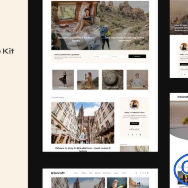 Inkcraft – Modern Blog & Magazine Elementor Pro Template Kit Inkcraft is a modern and versatile Elementor Pro Template Kit designed for bloggers, content creators, authors, publishers, and creative professionals. Featuring 55+ ready-to-use templates and blocks, Inkcraft allows you to create stylish blogs, online magazines, and content-rich websites with ease.