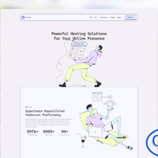 Hostogo – Hosting Provider Elementor Template Kit Hostogo is a sleek and modern Elementor Template Kit designed for web hosting providers, domain registrars, cloud services, and IT solution businesses. Featuring a stylish dark mode design, this kit allows you to create a professional and visually appealing website with ease.