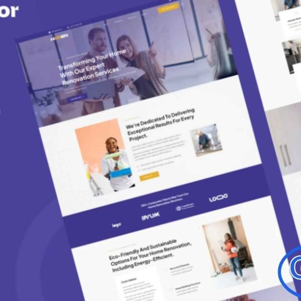 Horen – Home Renovation Services Elementor Template Kit Horen is a modern and professional Elementor Template Kit designed for home renovation, remodeling, and interior improvement businesses. Featuring clean and stylish layouts, this kit helps you create a fully functional website quickly using the Elementor Free Version.