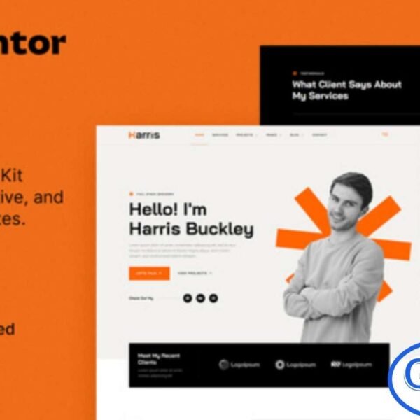 Harris – Creative & Personal Portfolio Elementor Template Kit Harris is a sleek and modern Elementor Template Kit designed to help creatives build a professional online presence. Perfect for personal portfolios, designers, freelancers, photographers, creative agencies, and online resumes or CVs, Harris offers a clean and stylish layout to showcase your work, skills, and achievements.