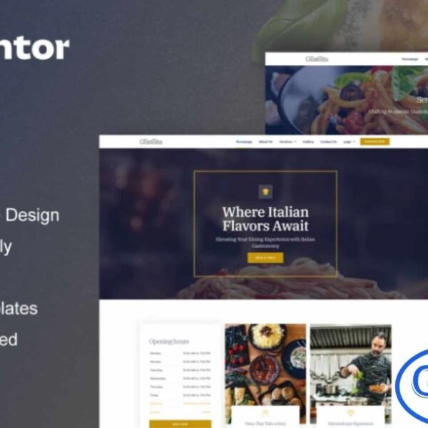 Gustoita – Italian Restaurant Elementor Template Kit Gustoita is a stylish and modern Elementor Template Kit designed for Italian restaurants and food-related businesses. Perfect for restaurants, catering services, food delivery, and online food platforms, this kit provides a clean, professional layout that highlights your menu, services, and special offers.