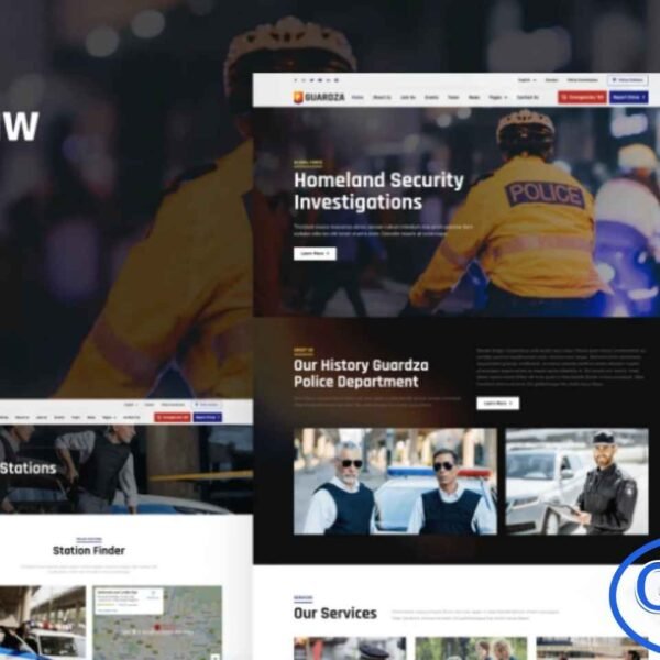 Guardza – Security & Law Enforcement Elementor Template Kit Guardza is a professional Elementor Template Kit crafted for security and law enforcement websites. Perfect for police departments, intelligence agencies, border patrol, sheriffs, coast guards, armed forces, customs, forest rangers, fire stations, bodyguard services, protection services, and security companies.