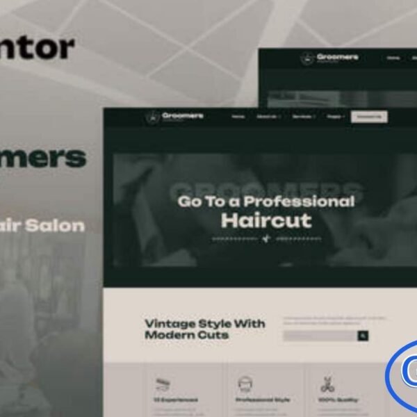 Groomers – Barbershop & Hair Salon Elementor Template Kit Groomers is a sleek and modern Elementor Template Kit crafted for barbershops, hair salons, hairstylists, grooming studios, and men’s haircare services. Built using free Elementor elements, this kit makes it effortless to create a stylish and fully responsive website without any coding. Groomers includes a wide range of essential pages like Home, About Us, Team, Services, Service Details, Pricing, FAQs, Blog, Contact, and more—allowing you to showcase your brand, expertise, and offerings with clarity and professionalism.