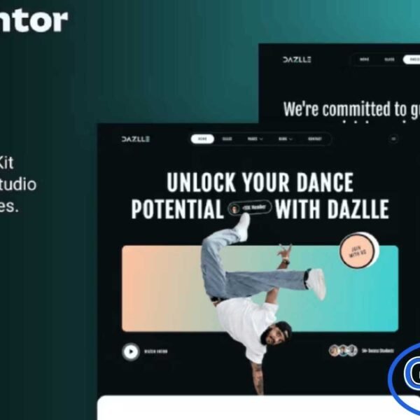 Dazlle – Dance Studio & Instructor Elementor Template Kit Dazlle is a beautifully crafted Elementor Template Kit designed specifically for dance studios, dance instructors, and performing arts professionals. It is perfect for dance schools, ballet studios, Zumba and fitness classes, yoga studios, dance clubs, and theater-related organizations.