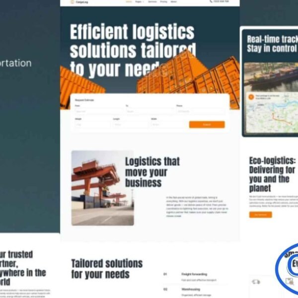CargoLog – Logistic, Cargo & Transportation Elementor Template Kit CargoLog is a professional Elementor Template Kit designed to help you quickly build a modern website for logistics, cargo, and transportation businesses. Ideal for companies in freight, delivery, courier, warehouse, supply chain, and storage services, this kit offers a fully responsive and user-friendly design.