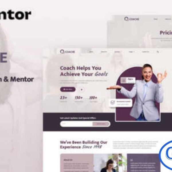 Coache – Content Creator & Mentor Elementor Template Kit Coache is a versatile Elementor Template Kit designed for content creators, mentors, and coaching professionals who want to establish a strong online presence. Built for WordPress with Elementor Page Builder, this kit allows you to create a professional, modern website quickly without any coding.