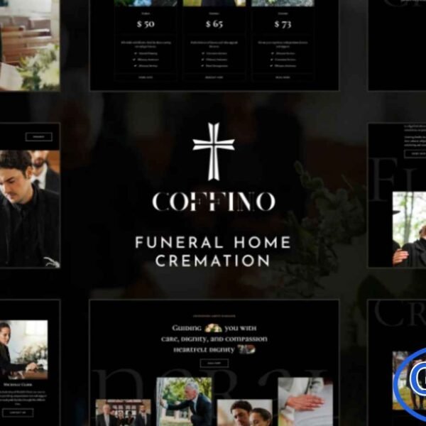 Coffino – Funeral Home & Cremation Elementor Pro Template Kit Coffino is a professional Elementor Pro Template Kit designed to help funeral homes, cremation services, and memorial service providers build a compassionate and trustworthy online presence. This template kit allows you to quickly create a complete, responsive website using the Elementor Page Builder for WordPress—no coding required.