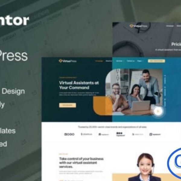 VirtuaPress – Virtual Assistant Service Elementor Template Kit VirtuaPress is a modern and versatile Elementor Template Kit designed for Virtual Assistant services and remote business solutions. Featuring 12+ pre-built templates with a clean, professional, and contemporary design, this kit makes it easy to create a fully responsive website.