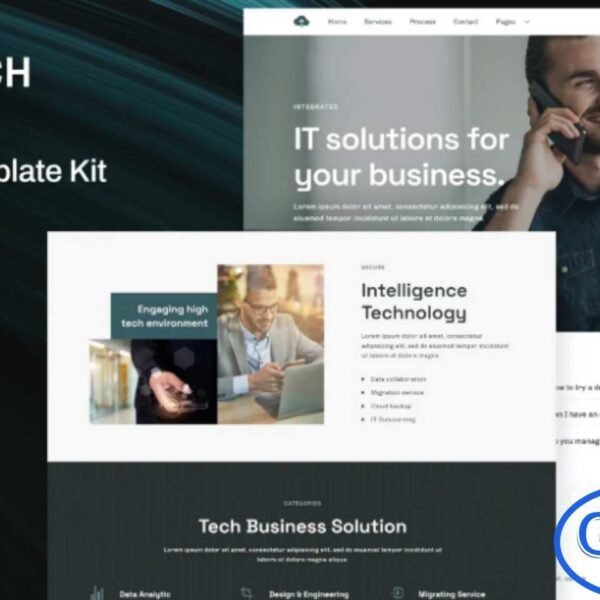 VirTech – IT Services Elementor Template Kit VirTech is a professional and modern Elementor Template Kit designed specifically for IT service companies, tech startups, and technology-based businesses. With a clean, minimalist design and contemporary layout, it allows you to quickly build a fully responsive website.