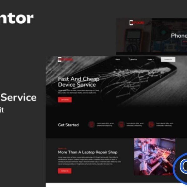 Fixini – Gadget Repair Service Elementor Template Kit Fixini is a professionally designed Elementor Template Kit built for gadget repair services, tech support centers, mobile repair shops, and electronic device specialists. With its clean layout and modern styling, this kit allows you to launch a fully functional website quickly using the Elementor Page Builder—no coding required.
