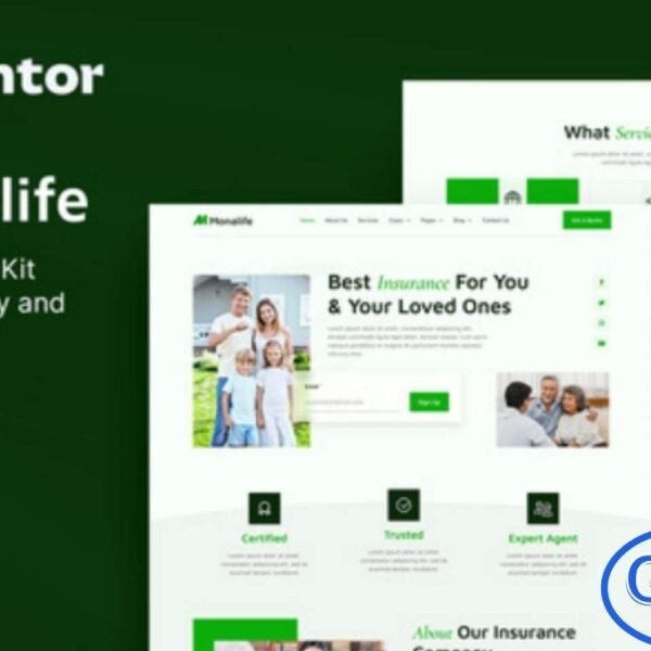 Monalife – Insurance Agency & Finance Elementor Template Kit Monalife is a clean, modern, and professionally designed Elementor Template Kit perfect for Insurance Companies, Insurance Agencies, Insurance Agents, and Finance Consulting businesses. With its polished layout and fully responsive design, Monalife ensures your website looks exceptional on desktops, tablets, and mobile devices.