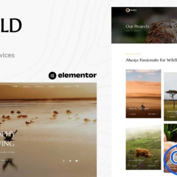 Geowild – Wildlife Photography Services Elementor Template Kit Geowild is a professionally crafted Elementor Template Kit designed for wildlife photography, animal photography, nature portfolios, and landscape photographers who want a visually striking online presence. With its clean, modern, and minimalist layout, this kit makes it effortless to showcase breathtaking images and build a compelling photography website.