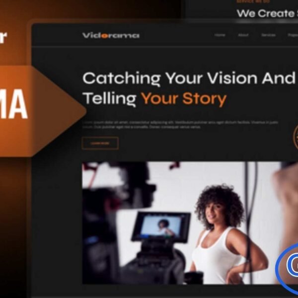 Vidorama – Film & Video Production Elementor Template Kit Vidorama is a modern and versatile Elementor Template Kit designed for film and video production businesses. Perfect for movie studios, theatre productions, vlogs, gaming videos, documentaries, advertising videos, and all types of video-related projects, Vidorama helps you showcase your work with style.