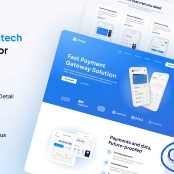 Fintex – Mobile App & Fintech Startup Elementor Template Kit Fintex is a sleek and modern Elementor Template Kit designed for fintech startups, mobile apps, SaaS platforms, and software businesses. Featuring a dark, professional color scheme and 100% responsive design, Fintex ensures your website looks stunning on all devices. Perfect for landing pages, product showcases, and startup websites, this kit offers a polished and engaging online presence.