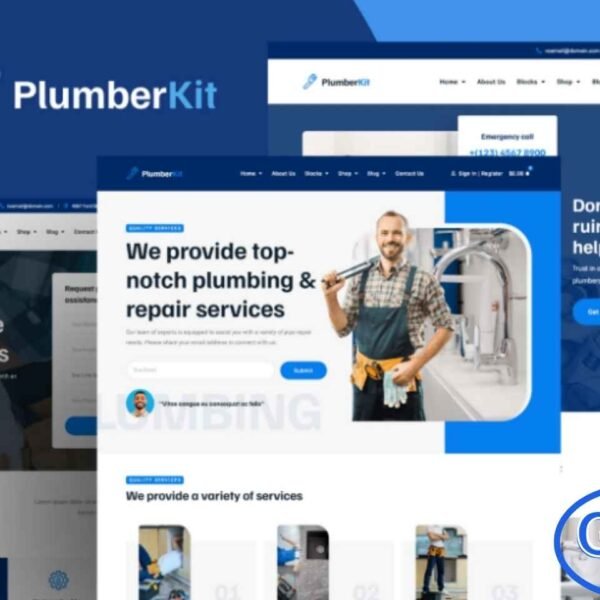 PlumberKit – Plumbing Services Elementor Pro Template Kit PlumberKit is a modern and professional Elementor Pro Template Kit designed specifically for plumbing services, home maintenance, and HVAC-related businesses. Whether you offer plumbing repair, heating solutions, drainage cleaning, pipe installation, or renovation services, this kit provides everything you need to build a polished and high-converting website.