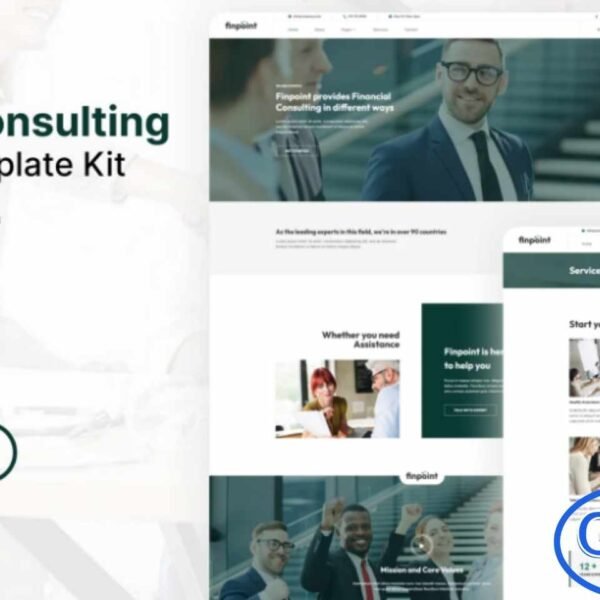Finpoint – Financial Consulting Elementor Template Kit Finpoint is a modern and fully responsive Financial Consulting Elementor Template Kit designed to help you build a professional website with ease. With its clean layouts and intuitive customization options, this kit is ideal for Business Consulting, Financial Advisors, Corporate Services, Startups, Business Finance, and other related industries.