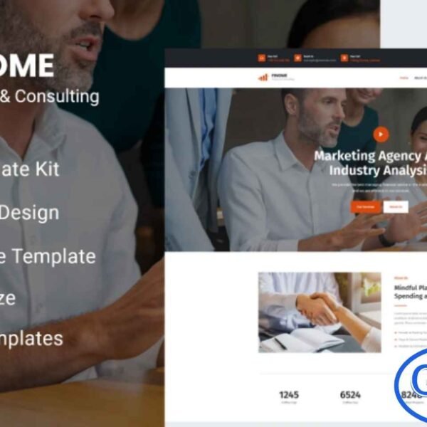 Finome – Finance & Business Elementor Template Kit Finome is a modern and professional Elementor Template Kit crafted for Finance, Business, and Consulting websites. Perfect for financial advisors, consulting firms, insurance agencies, loan services, tax assistance, and other corporate sectors, this kit delivers a polished online presence tailored to meet client expectations.