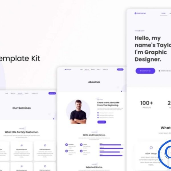 Portostar – Personal Portfolio Elementor Template Kit Portostar is a modern and stylish Elementor Template Kit designed to help professionals showcase their portfolio, CV, or freelance services with impact. Ideal for creatives, developers, designers, photographers, and personal branding websites, this kit delivers a sleek and polished presentation. Its clean layout and well-structured design make it easy to highlight your skills, experience, achievements, and projects in a visually appealing way.