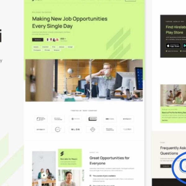 Emproi – Human Resources & Recruitment Agency Elementor Template Kit Emproi is a modern and professional Elementor Template Kit crafted for Human Resources, Recruitment Agencies, Job Boards, Career Portals, and Job Listing websites. Designed with a clean, simple, and intuitive layout, this kit makes it easy to showcase job vacancies, recruitment services, career guidance, and HR solutions.