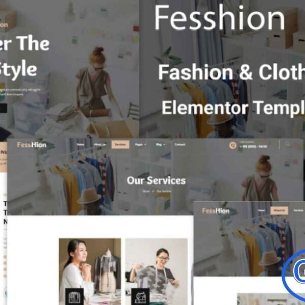Fesshion – Fashion & Clothing Elementor Template Kit Fesshion is a stylish and modern Elementor Template Kit designed specifically for fashion boutiques, clothing brands, and online apparel stores. With its clean layouts and trend-focused design, this kit makes it easy to build a professional WordPress website that showcases your collections beautifully.