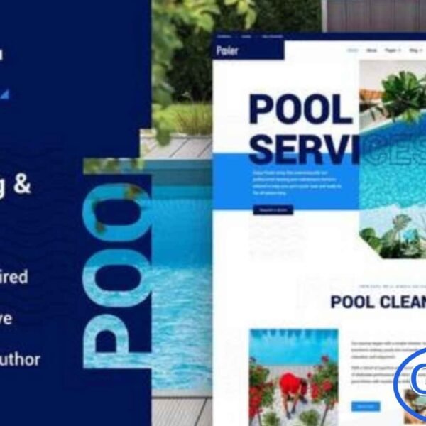 Pooler – Swimming Pool Cleaning Services Elementor Pro Template Kit Pooler is a premium Elementor Pro Template Kit designed to help you build a professional Swimming Pool Cleaning or Pool Maintenance service website with ease. Crafted for businesses offering pool cleaning, repair, maintenance, and water treatment services, this kit delivers a clean, modern, and service-focused layout.