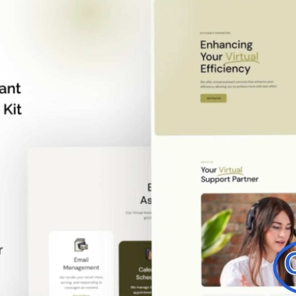 Vassist – Virtual Assistant Elementor Pro Template Kit Vassist is a professional Elementor Pro Template Kit designed for Virtual Assistant services, agencies, and remote support businesses. With a clean, modern, and minimalist design, Vassist provides a seamless platform to showcase your expertise, highlight services, and attract clients. Its fully responsive layouts and easy-to-use Elementor customization make it simple to build a polished, professional website without any coding.