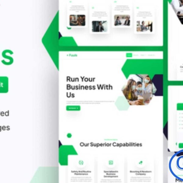 Fuuls – Business Elementor Pro Template Kit Fuuls is a modern and creative Elementor Pro Template Kit designed for business and corporate websites. With over 12 carefully crafted pages, Fuuls offers visually appealing layouts that help showcase your services, team, projects, and company profile with clarity and professionalism.