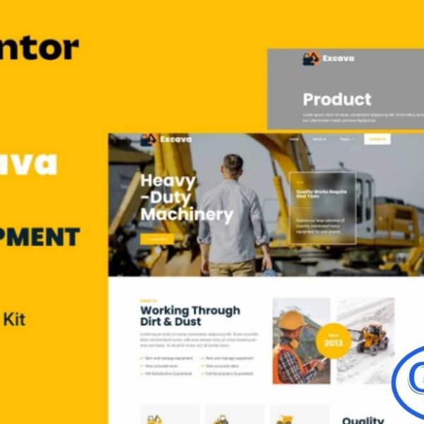 Excava – Heavy Equipment Rental Elementor Template Kit Excava is a modern Elementor Template Kit designed for heavy equipment rental and general contracting businesses. This kit provides a professional and fully responsive platform to showcase your machinery, services, and project offerings.