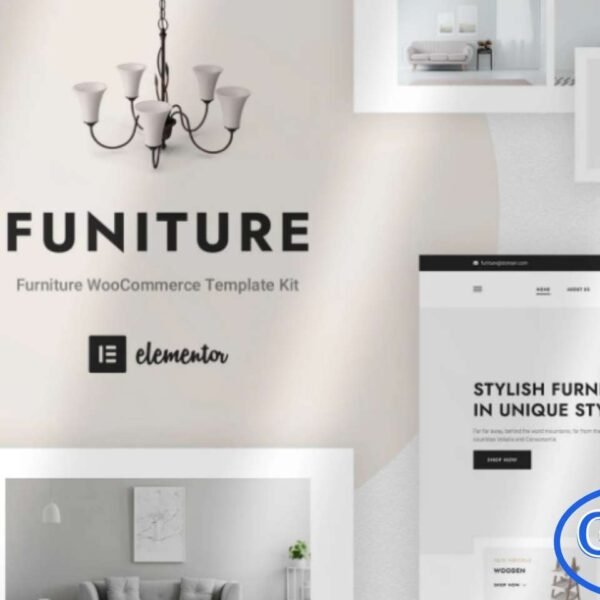 Funiture – Furniture Shop Elementor Template Kit Funiture is a modern Elementor Template Kit specifically designed for furniture shops, online stores, and interior design retailers. Perfect for WooCommerce-based websites, this kit provides clean, stylish, and fully responsive layouts to showcase products, collections, and promotions effectively. Easy to customize using Elementor’s drag-and-drop builder, Funiture allows you to create a professional and engaging online store without writing a single line of code. Enhance your furniture business with a polished, user-friendly website that attracts customers and boosts sales.