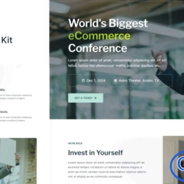 Evenue – Event & Conference Elementor Template Kit Evenue is a modern Elementor Template Kit designed for event organizers, conferences, workshops, and seminars. This template provides a professional and fully responsive platform to showcase event schedules, speakers, registration details, and ticketing information.
