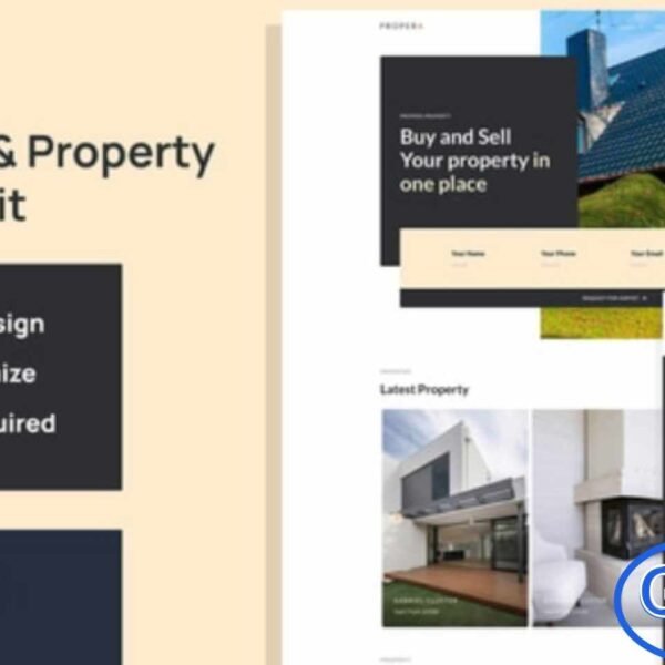 Propera – Real Estate Elementor Template Kit Propera is a modern Elementor Template Kit designed for real estate agencies, property listings, and real estate professionals. Perfect for showcasing properties, property projects, and real estate services, this kit offers a clean, professional, and visually appealing layout.