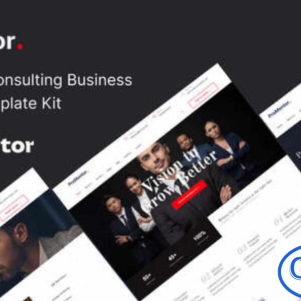 Promentor – Business Consulting Elementor Template Kit Promentor is a professional Elementor Template Kit designed for business consulting firms, corporate advisors, and consulting agencies. With a clean, modern, and professional design, this kit allows you to showcase your services, team, client testimonials, and business solutions effectively.