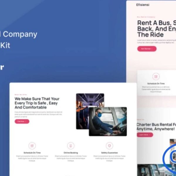 Efisiensi – Bus Charter & Rental Company Elementor Template Kit Efisiensi is a professional and SEO-friendly Elementor Template Kit designed to help you build a modern website for bus charter services, bus rental companies, shuttle services, and transportation businesses.