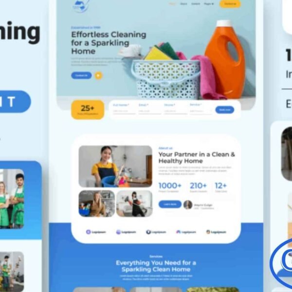 ClarityShine – Cleaning Service Company Elementor Template Kit ClarityShine is a professional Cleaning Service Elementor Template Kit designed to help cleaning businesses create a polished and reliable online presence. This template kit is ideal for residential and commercial cleaning services, janitorial companies, and home maintenance providers.