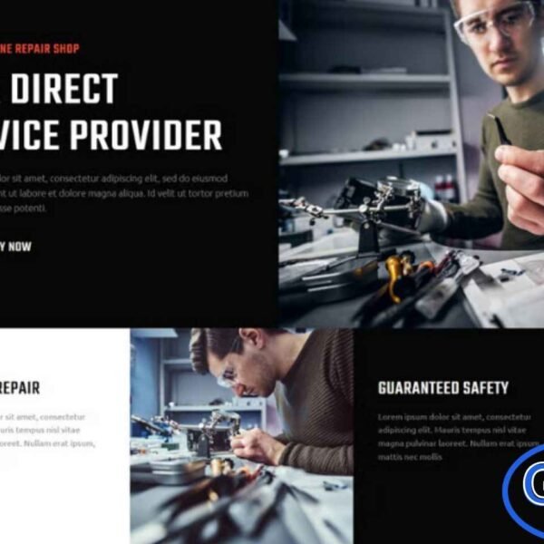 Asrokky – Smartphone Repair Shop Elementor Template Kit is a modern and practical website solution designed for mobile phone and tablet repair businesses. This Elementor Template Kit is ideal for smartphone repair shops, gadget service centers, and electronics maintenance services looking to promote their offerings online. Asrokky features a clean and professional layout that helps showcase repair services, pricing, and contact information clearly.