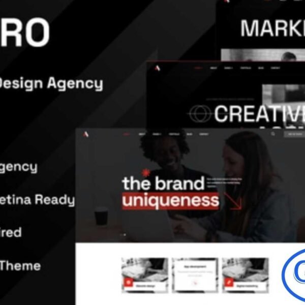 Aspro – Creative Design Agency Elementor Template Kit is a modern and visually striking website solution crafted for creative design agencies and digital studios. This Elementor Template Kit is ideal for branding agencies, creative professionals, marketing studios, designers, and startups looking to build a strong online presence. Aspro features a clean, creative, and professional design that helps showcase portfolios, services, and brand identity effectively.