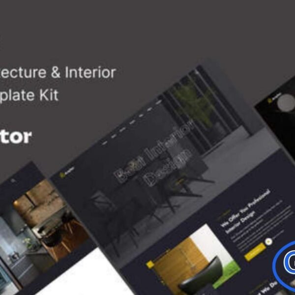 Arqitec – Architecture & Interior Elementor Template Kit is a clean and modern solution for building professional architecture and interior design websites with WordPress. This Elementor Template Kit is specially designed for architects, interior designers, design studios, and creative agencies. Built with the Elementor Page Builder, Arqitec allows you to easily edit, customize, and manage your website without any coding knowledge.