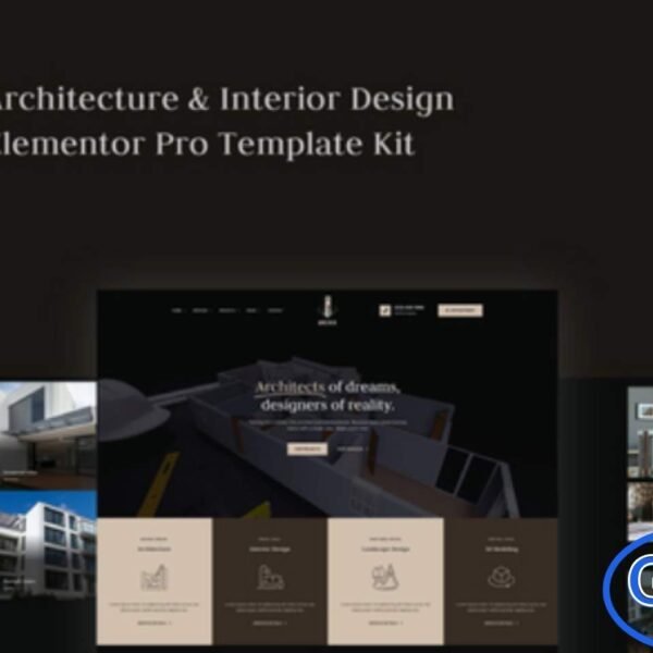 Archix – Architecture & Interior Design Elementor Pro Template Kit Archix is a modern, professional, and fully responsive Elementor Pro Template Kit designed for architects, interior designers, and creative professionals. With Archix, showcasing your architectural projects, interior designs, home renovations, real estate portfolios, landscaping, construction projects, or custom furniture creations has never been easier.