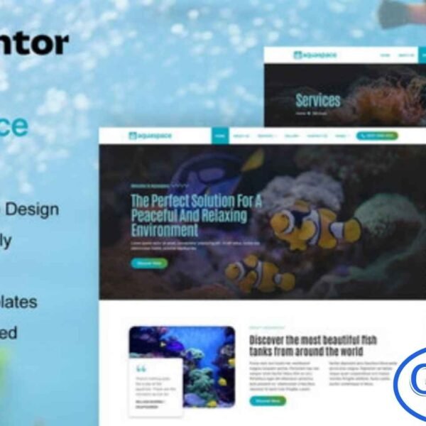 Aquaspace – Fish Aquarium & Aquascape Service Elementor Template Kit Aquaspace is a modern and fully responsive Elementor Template Kit designed for fish aquarium and aquascaping websites. Perfect for aquarium consultation, aquarium maintenance, fish care services, aquascape shops, aquarium supplies, and other related hobbies, Aquaspace makes it easy to build a professional online presence.