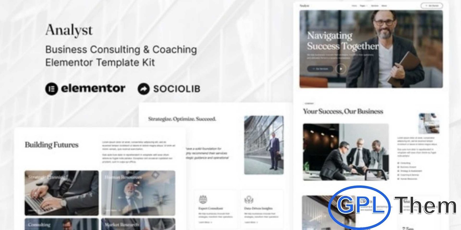 Analyst – Business Consulting & Coaching Elementor Template Kit Analyst – Business Consulting & Coaching Elementor Template Kit Analyst is a modern and professional Elementor Template Kit designed for business consulting and coaching websites. Perfect for business consultants, coaches, financial companies, investment firms, human resources agencies, business consultants, and training and development services, this template kit helps you create a polished WordPress website quickly and easily using the Elementor Page Builder.