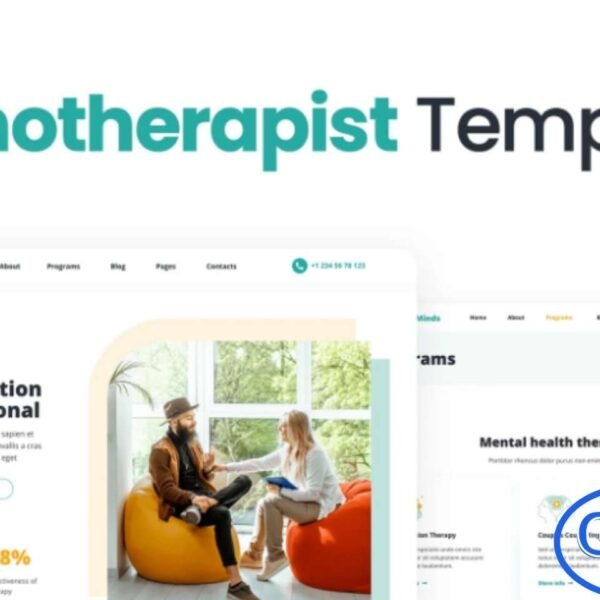 Talking Minds – Psychotherapist Elementor Template Kit Talking Minds is a professional and thoughtfully designed Elementor Template Kit created for psychotherapists, mental health specialists, personal coaches, and psychological clinics. Ideal for individual and group therapy services, this template kit helps you build a trustworthy and calming online presence.