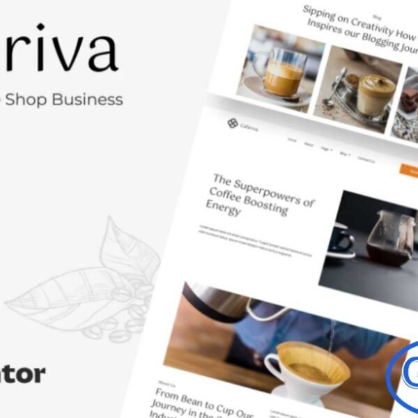 Cafariva – Minimalist Cafe & Coffee Elementor Template Kit Cafariva is a modern and SEO-friendly Elementor Template Kit designed for minimalist cafes, coffee shops, and beverage businesses. This template kit helps you quickly create a clean, stylish, and professional cafe website using the Elementor Page Builder for WordPress, with no coding required.