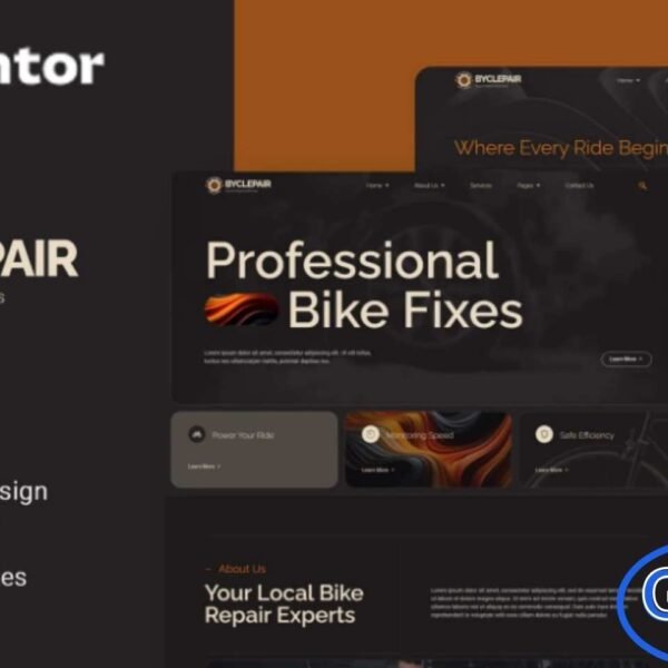 Byclepair – Bicycle & Service Elementor Template Kit is a modern and professional solution designed for bicycle repair shops and bike service businesses looking to build a strong online presence. This advanced Elementor Template Kit is perfect for bicycle repair centers, mobile bike mechanics, bicycle maintenance services, and other bike-related businesses. Byclepair is built using free Elementor elements, allowing you to create a complete website without additional costs.