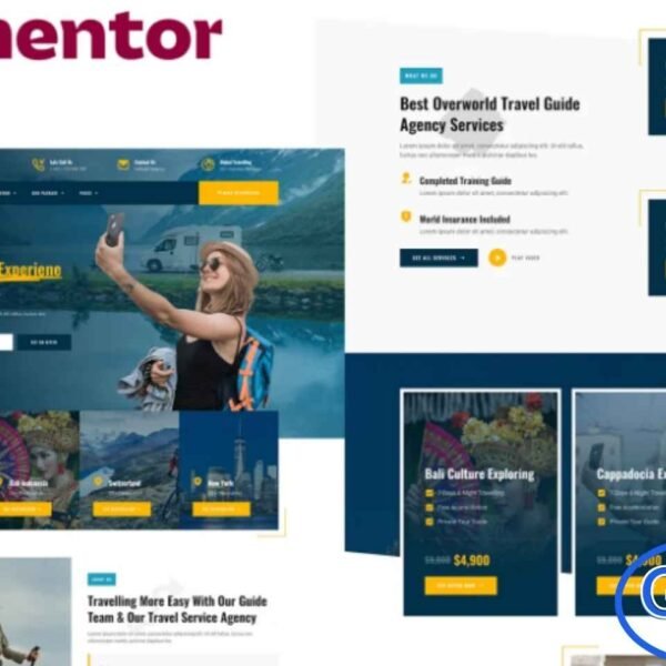 Buster – Tour Guide & Travel Agency Elementor Pro Template Kit is a modern and professional web solution designed for tour guides, travel agencies, and tourism businesses. This Elementor Pro Template Kit includes a collection of clean and well-structured layouts that help you showcase travel packages, destinations, tours, and services effectively. Built specifically for Elementor Pro, Buster offers advanced design flexibility while remaining easy to customize with drag-and-drop editing.