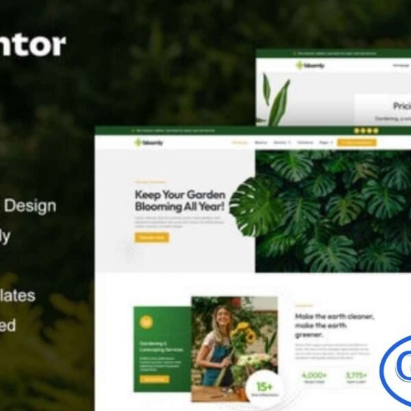 Bloomly – Landscape & Gardening Service Elementor Pro Template Kit is a modern and professional solution designed for landscaping, gardening, and lawn care businesses. This Elementor Pro Template Kit is perfect for landscaping companies, garden designers, outdoor decoration services, and lawn maintenance providers. Bloomly includes 12+ pre-built templates featuring stylish, modern, and visually appealing designs that help showcase your services and projects effectively.